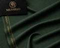 Mensigo Forest Green Premium Textured Suiting Fabric – Luxury Collection