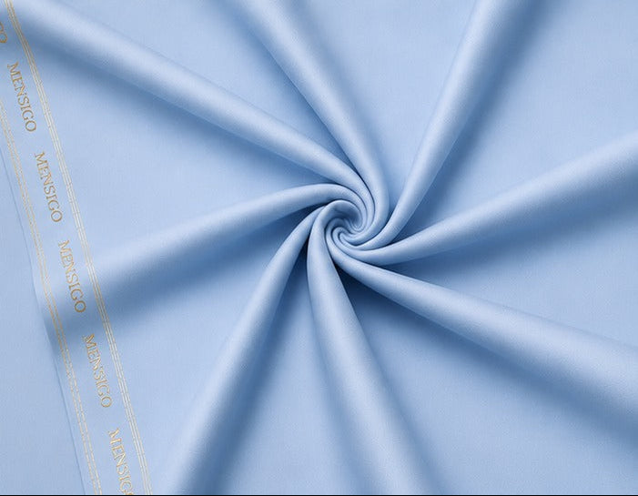 Mensigo Sky Blue Premium Suiting Fabric – Luxury Collection