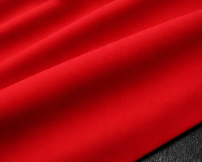 Mensigo Crimson Red Premium Cotton Shirting Fabric