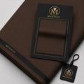 Mensigo Chocolate Brown Premium Wash & Wear Shalwar Kameez Fabric